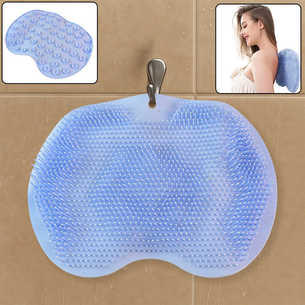 Silicone Bath Massage Cushion – Suction Cup Exfoliating Foot Scrubber & Mat