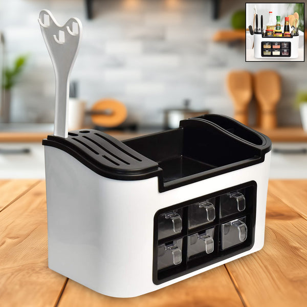 Aroma Stack 6-Jar Spice Rack