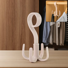 Plastic Swivel Hanger with 6 Hooks