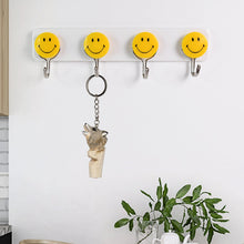 Multipurpose Self-Adhesive 4 hooks for wall Hook (1 Pc)